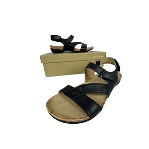 Naturalizer Heights Women's 7.5M Black Comfort Sandals